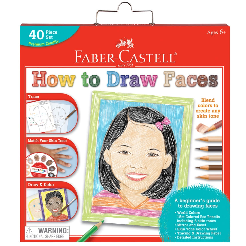 World Colors How To Draw Faces Art Set