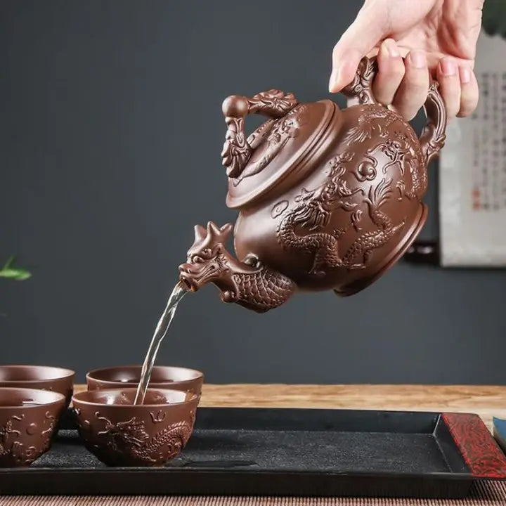 Théière chinoise Yi Xing Dragon