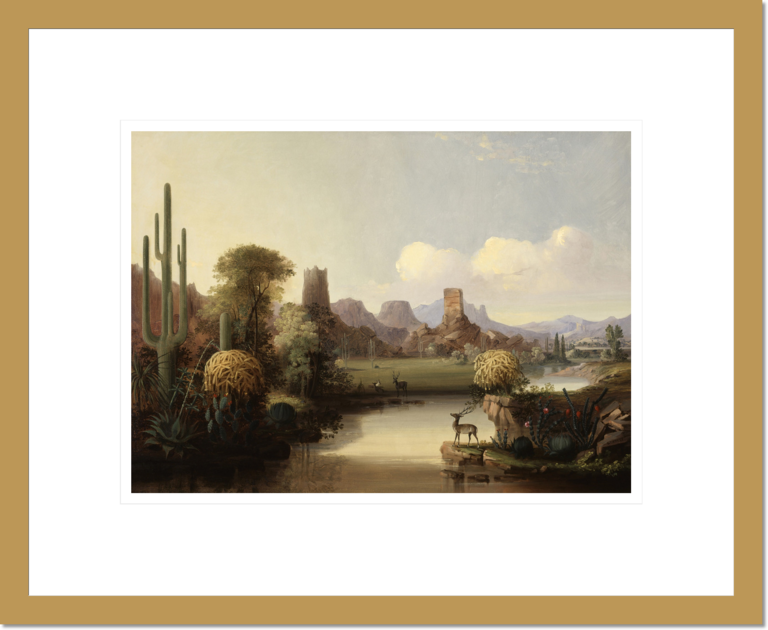 John Mix Stanley &quot;Chain of Spires along the Gila River&quot; Made-to-Order  Print