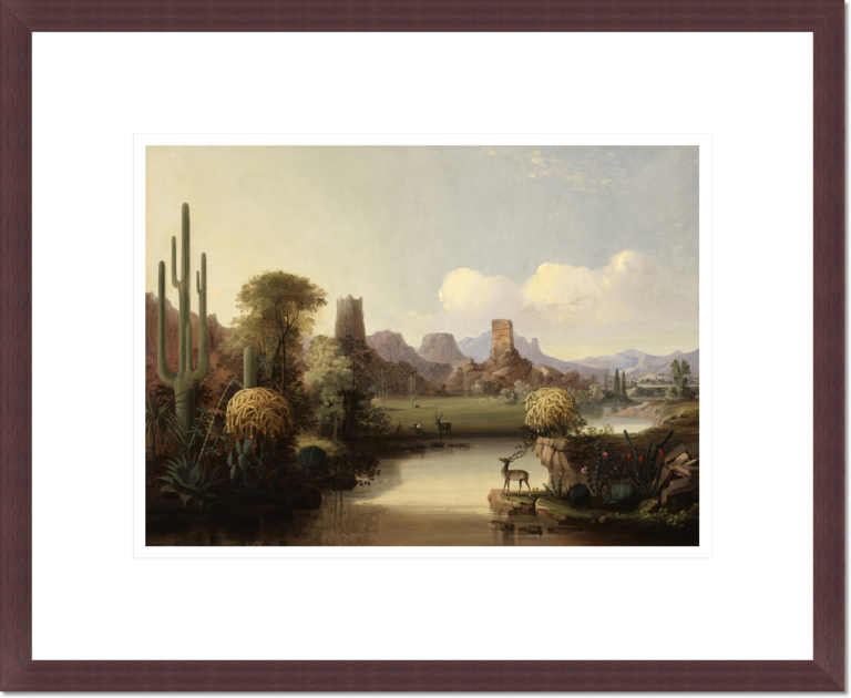 John Mix Stanley &quot;Chain of Spires along the Gila River&quot; Made-to-Order  Print