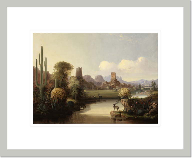 John Mix Stanley &quot;Chain of Spires along the Gila River&quot; Made-to-Order  Print