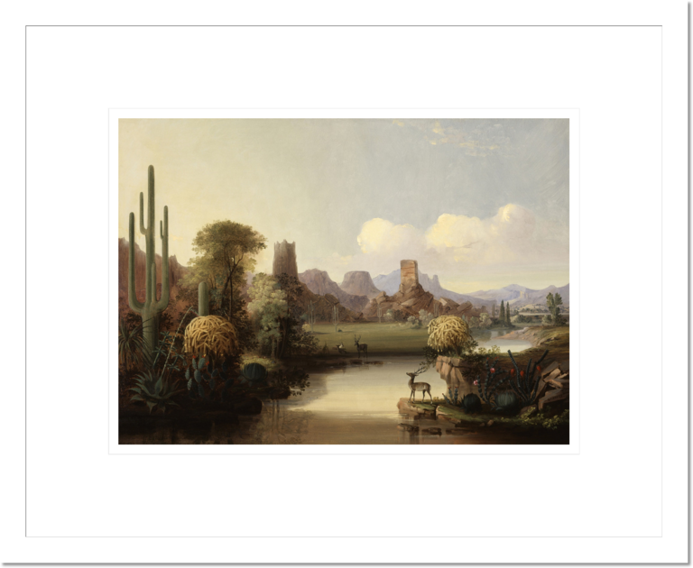 John Mix Stanley &quot;Chain of Spires along the Gila River&quot; Made-to-Order  Print