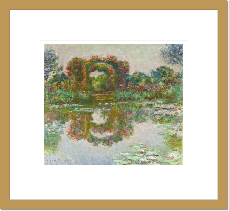 Claude Monet &quot;Flowering Arches, Giverny&quot; Made-to-Order Print