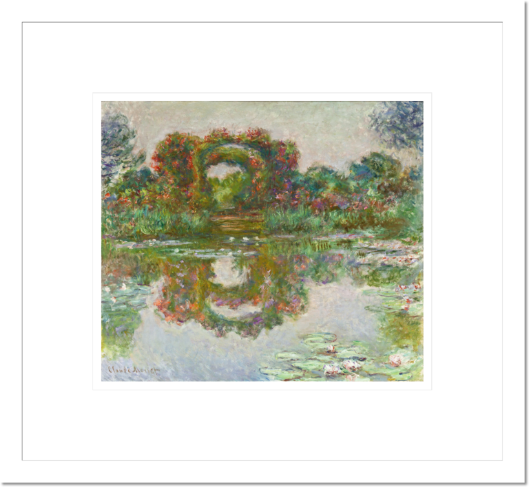 Claude Monet &quot;Flowering Arches, Giverny&quot; Made-to-Order Print