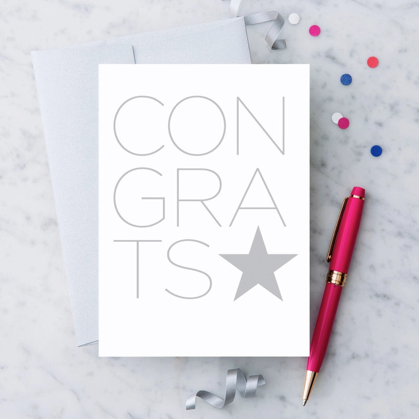 Congrats Greeting Card