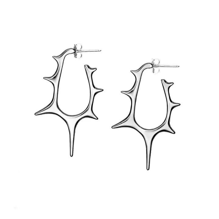 Thorn Hoop Earrings