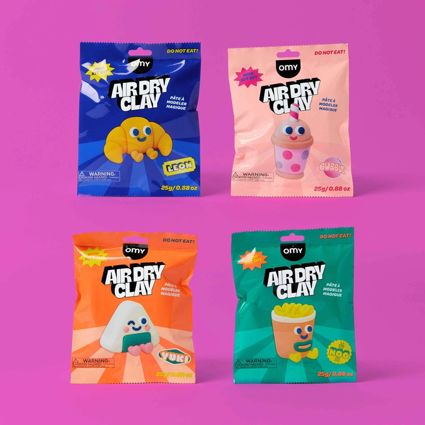 Mini Air Dry Clay Kit