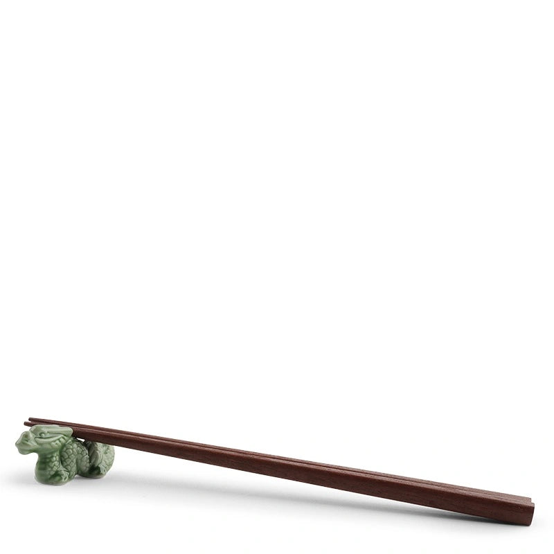 Green Dragon Chopstick Rest