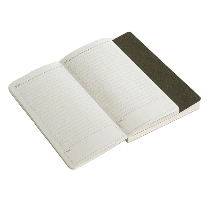 Double Olive Notebook