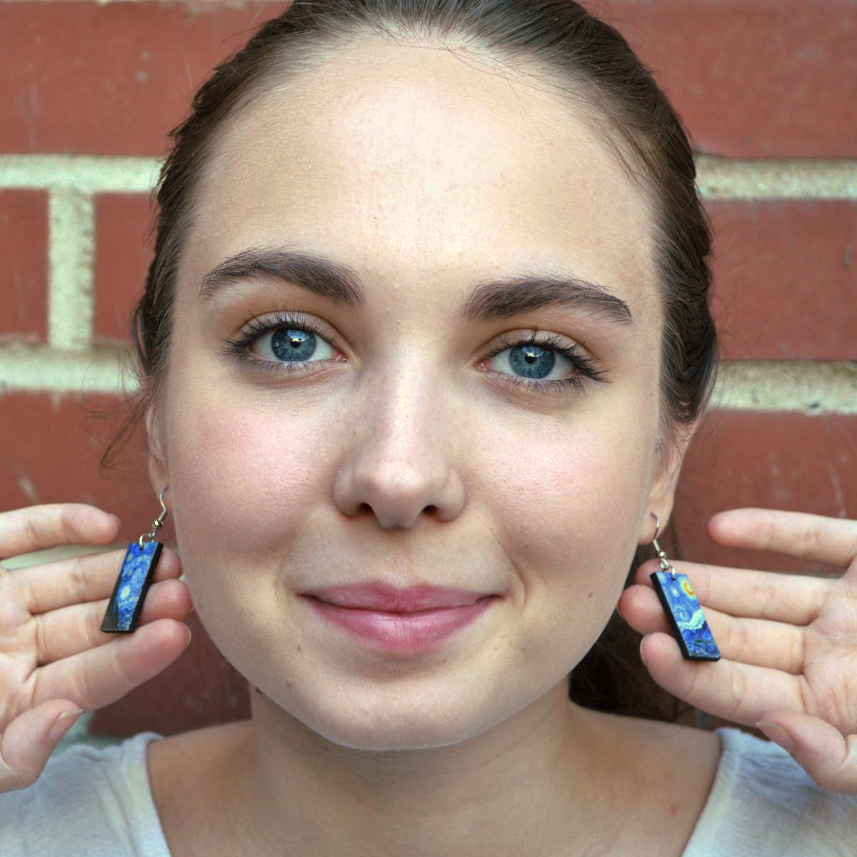 Famous Paintings Dangle Earrings