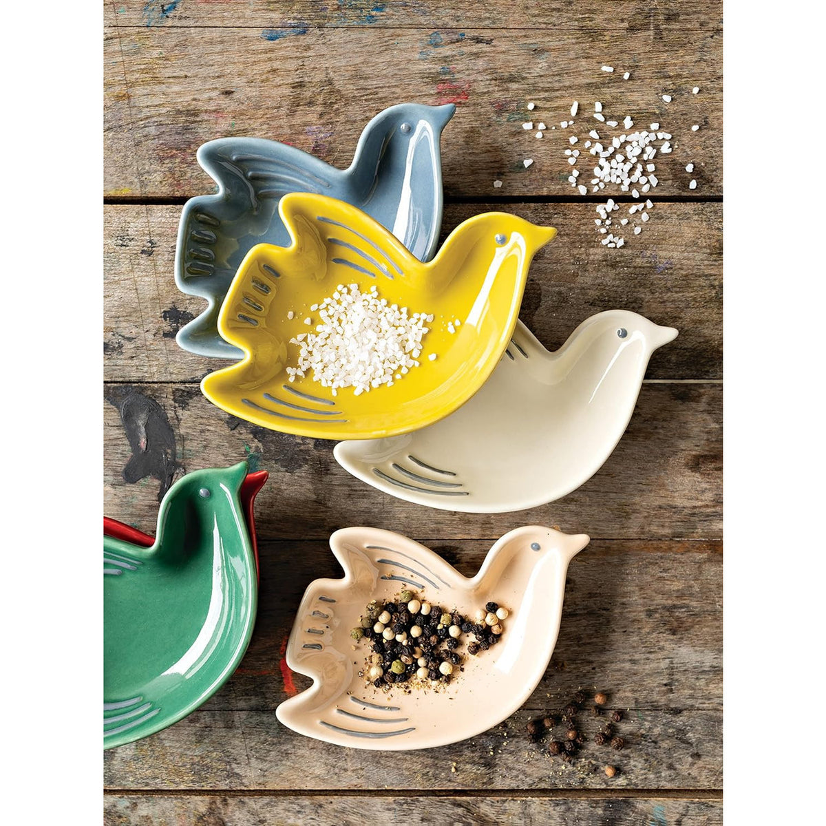 Bird Shaped Ceramic Pinch Bowls