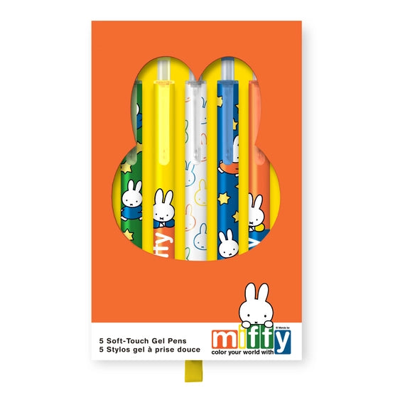 Miffy Soft Touch Gel Pen Set