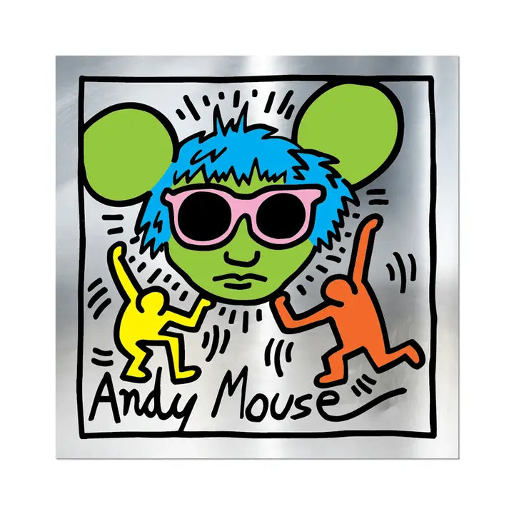 Apply Stickers Haring Andy Mouse Sticker