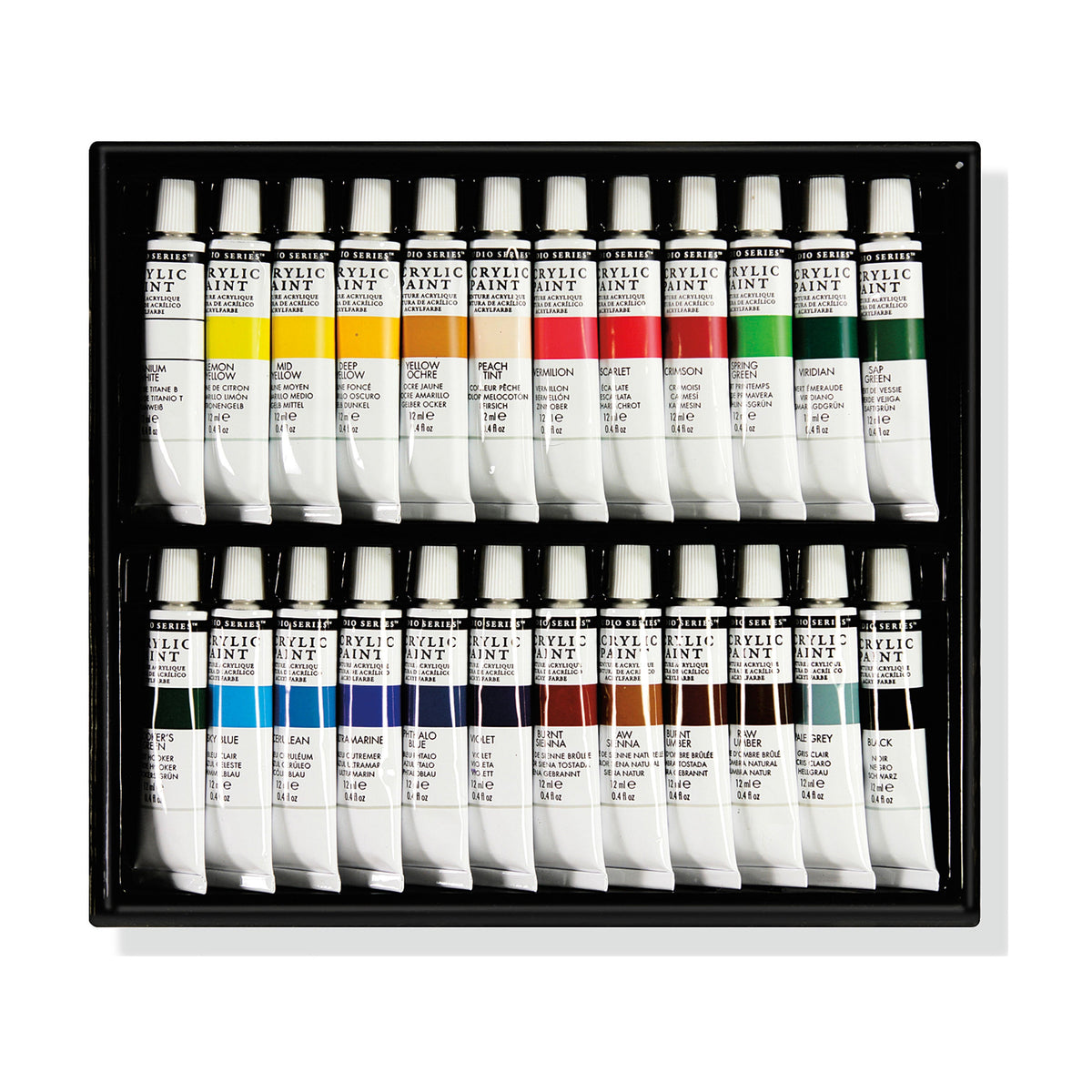 Acrylic Paint Set of 24 Colors