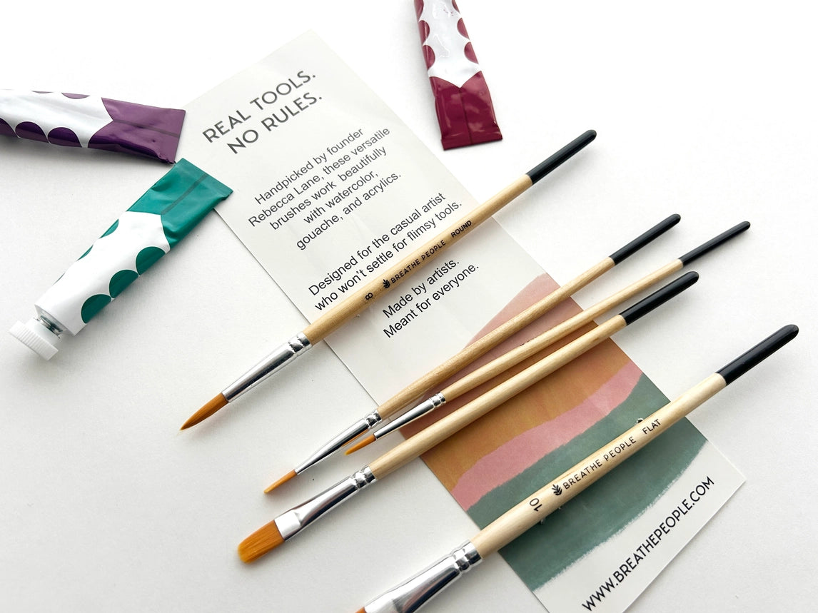 5 Piece Artist Brush Set