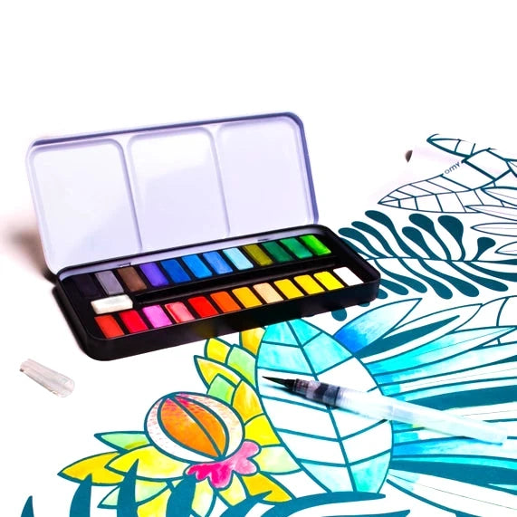 Omy Watercolor Paint Set