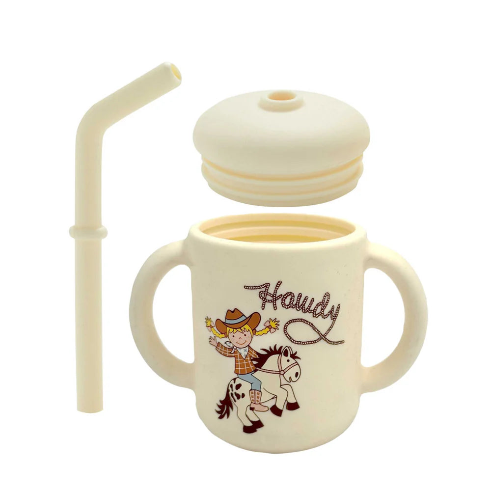 Howdy Cowgirl Fresh + Messy Sippy Cup