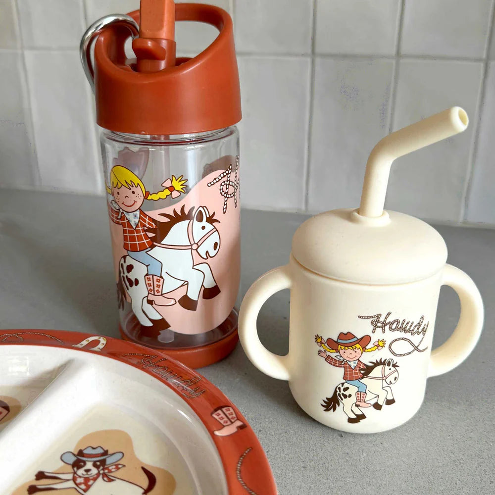 Howdy Cowgirl Fresh + Messy Sippy Cup