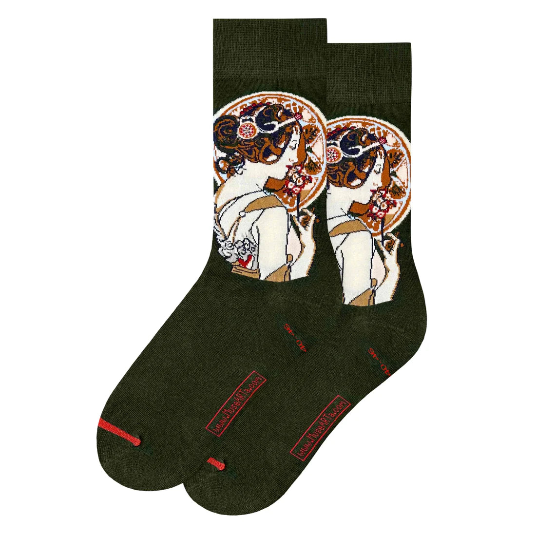 Alphonse Mucha Primrose Socks