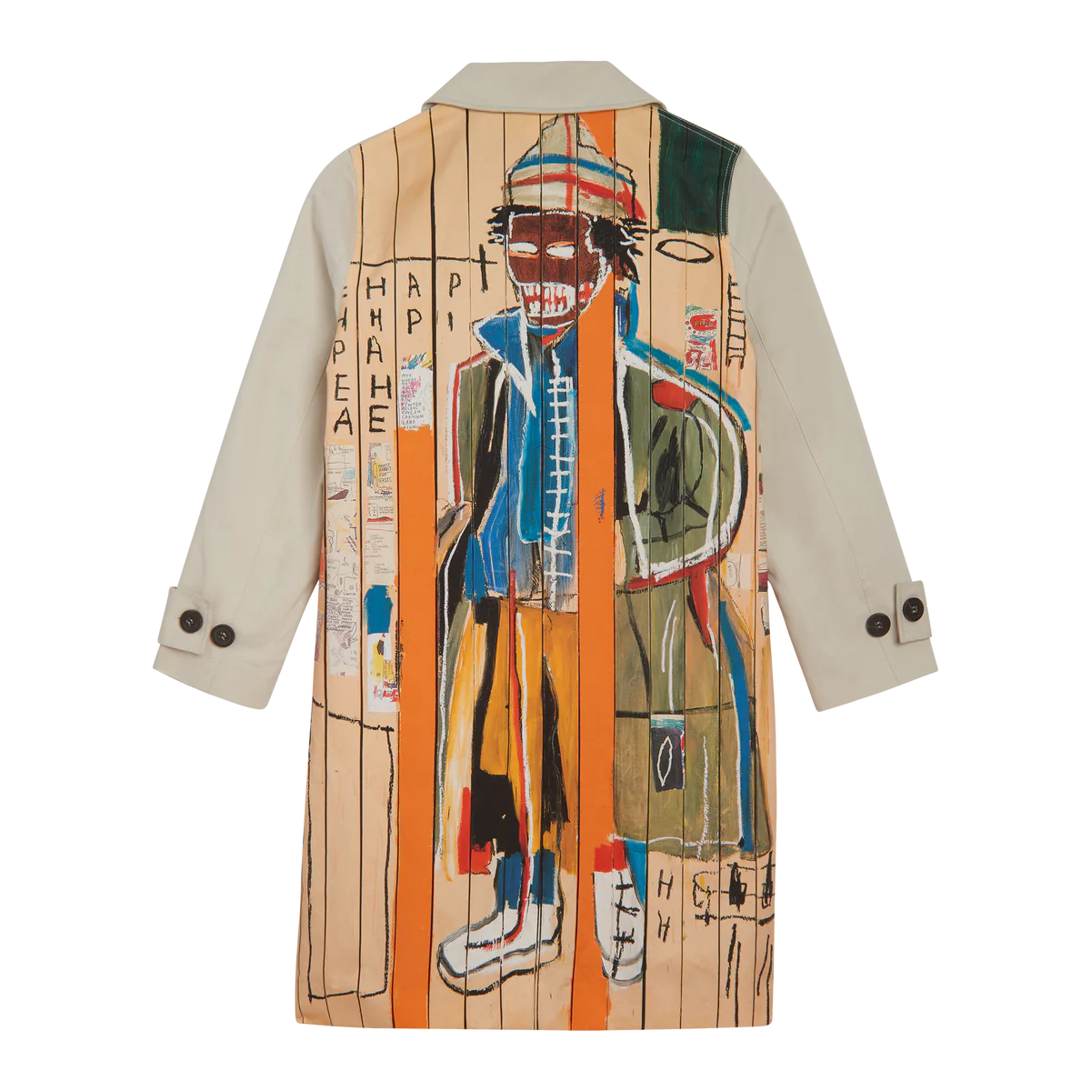 Basquiat &quot;Anthony Clarke&quot; Trench Coat