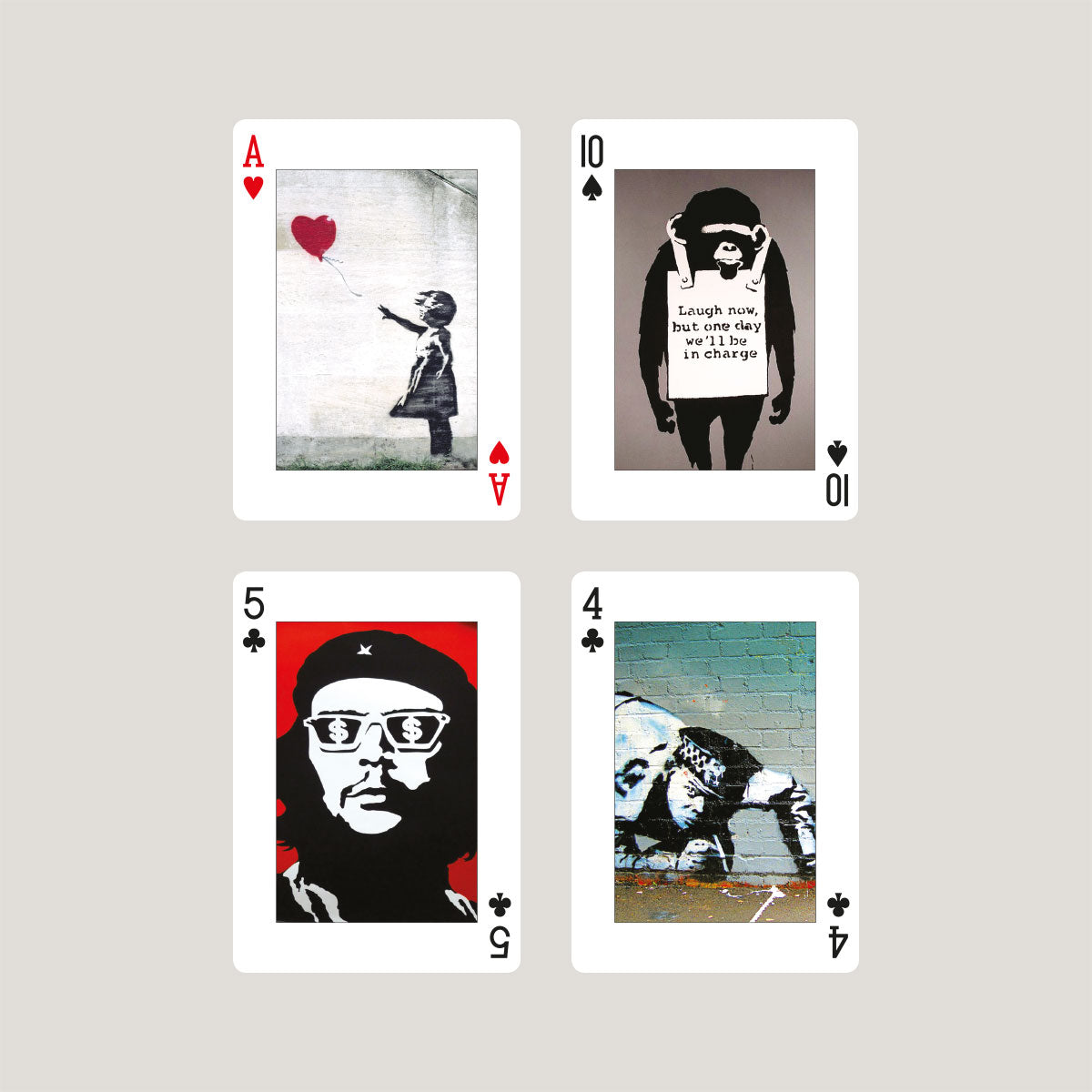 Cartes à jouer Banksy