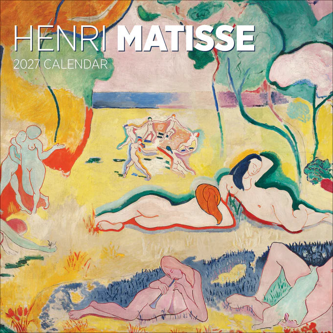 Calendrier mural Henri Matisse 2026