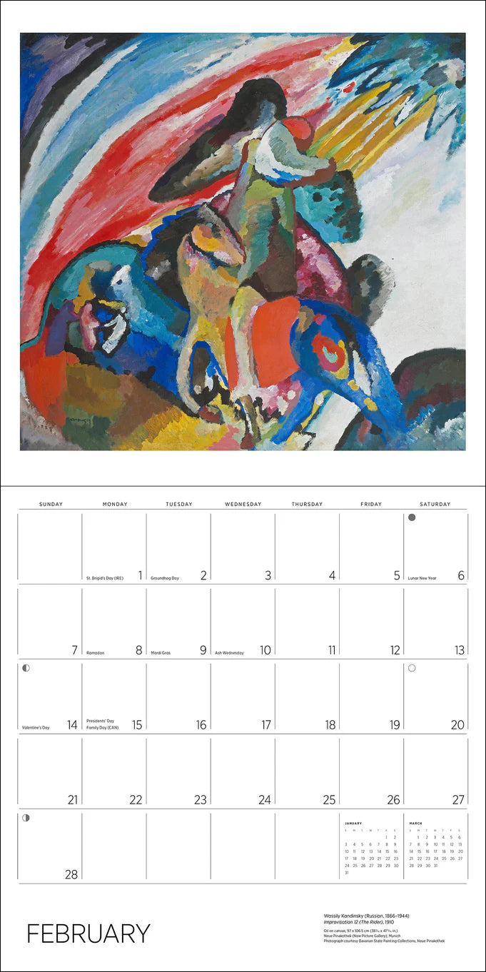Calendrier mural Romare Bearden 2021