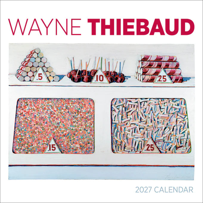 Calendrier mural 2026 de Wayne Thiebaud