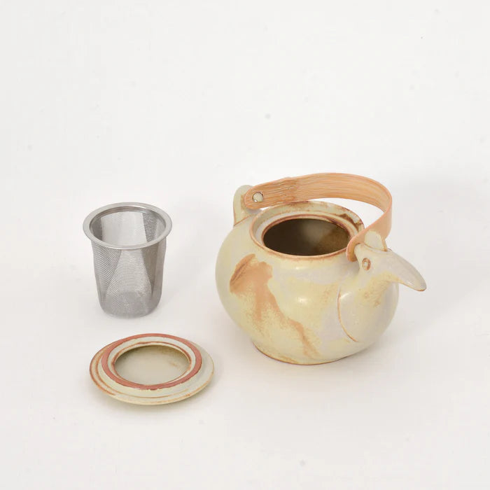 Ceramic Japan Tori Teapot + Cups