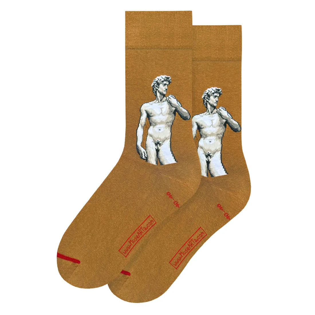 Michelangelo David Socks