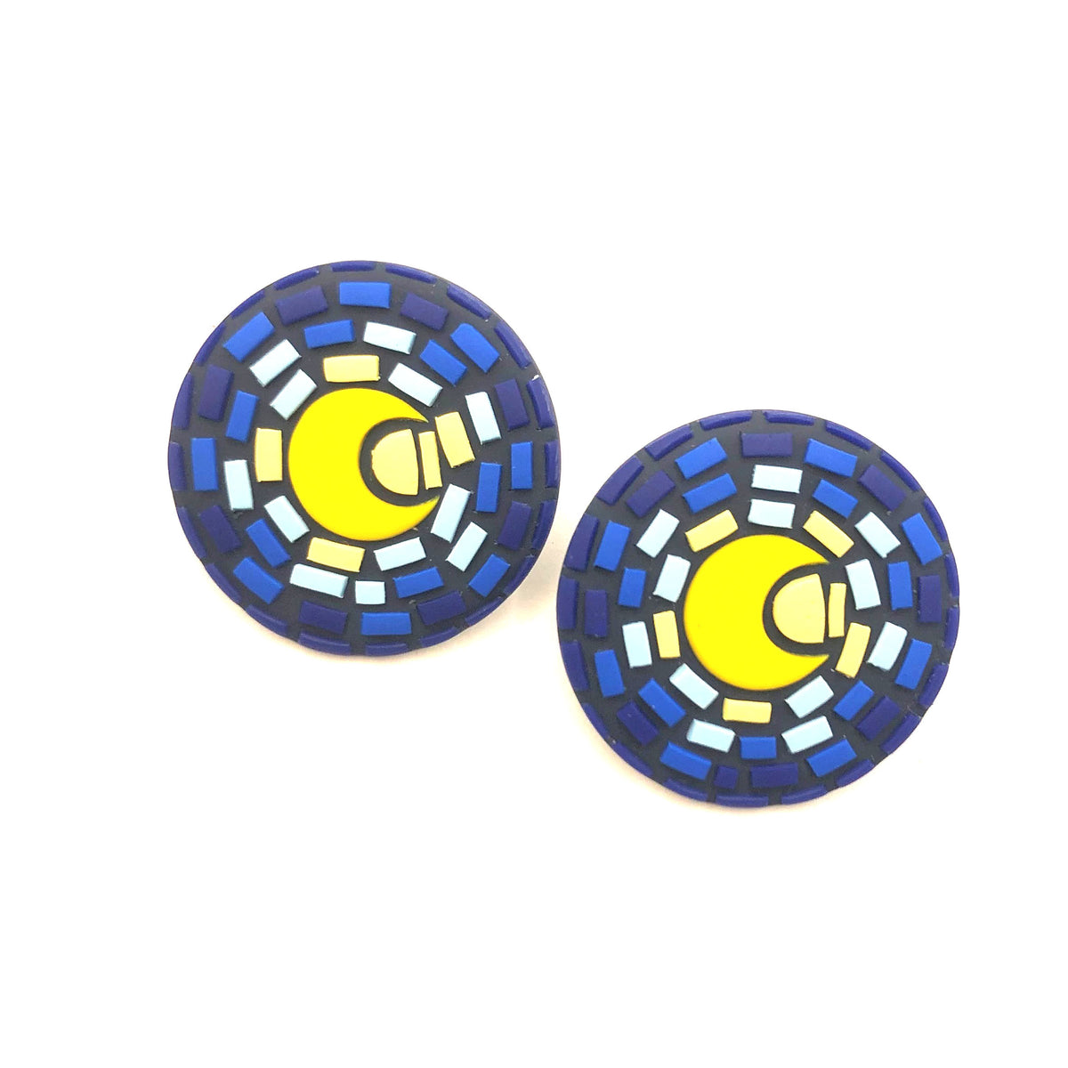 Venus de Chela Van Gogh Starry Night Earrings