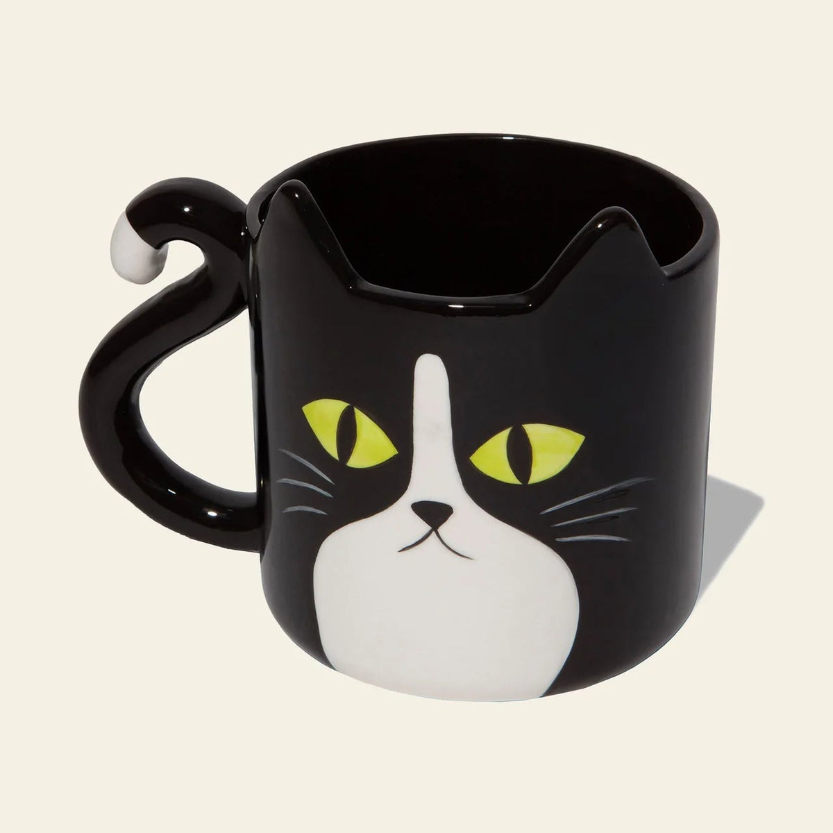 Cat Tail Handle Mug
