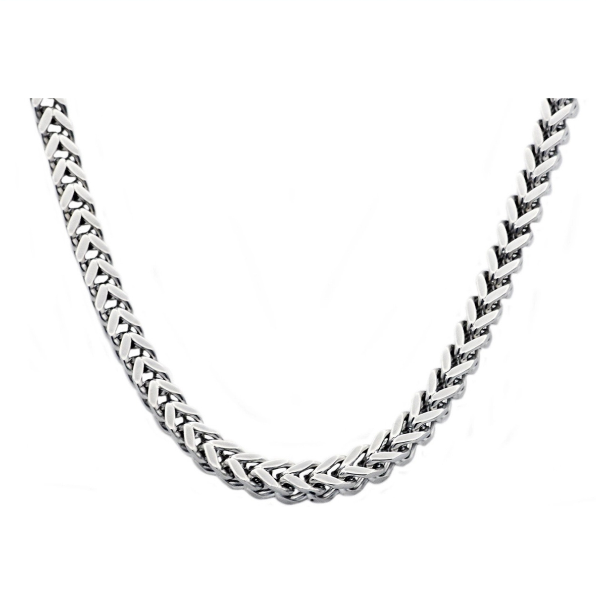 Stainless Steel Franco Link Chain Necklace