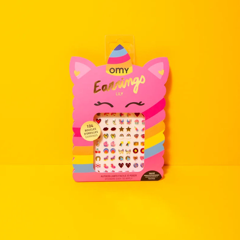 Unicorn Sticker Earrings