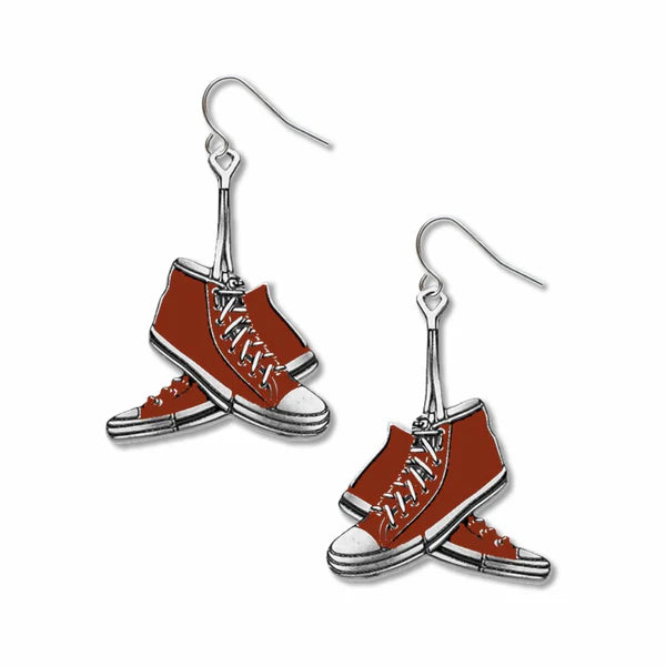 Red Sneakers Earrings