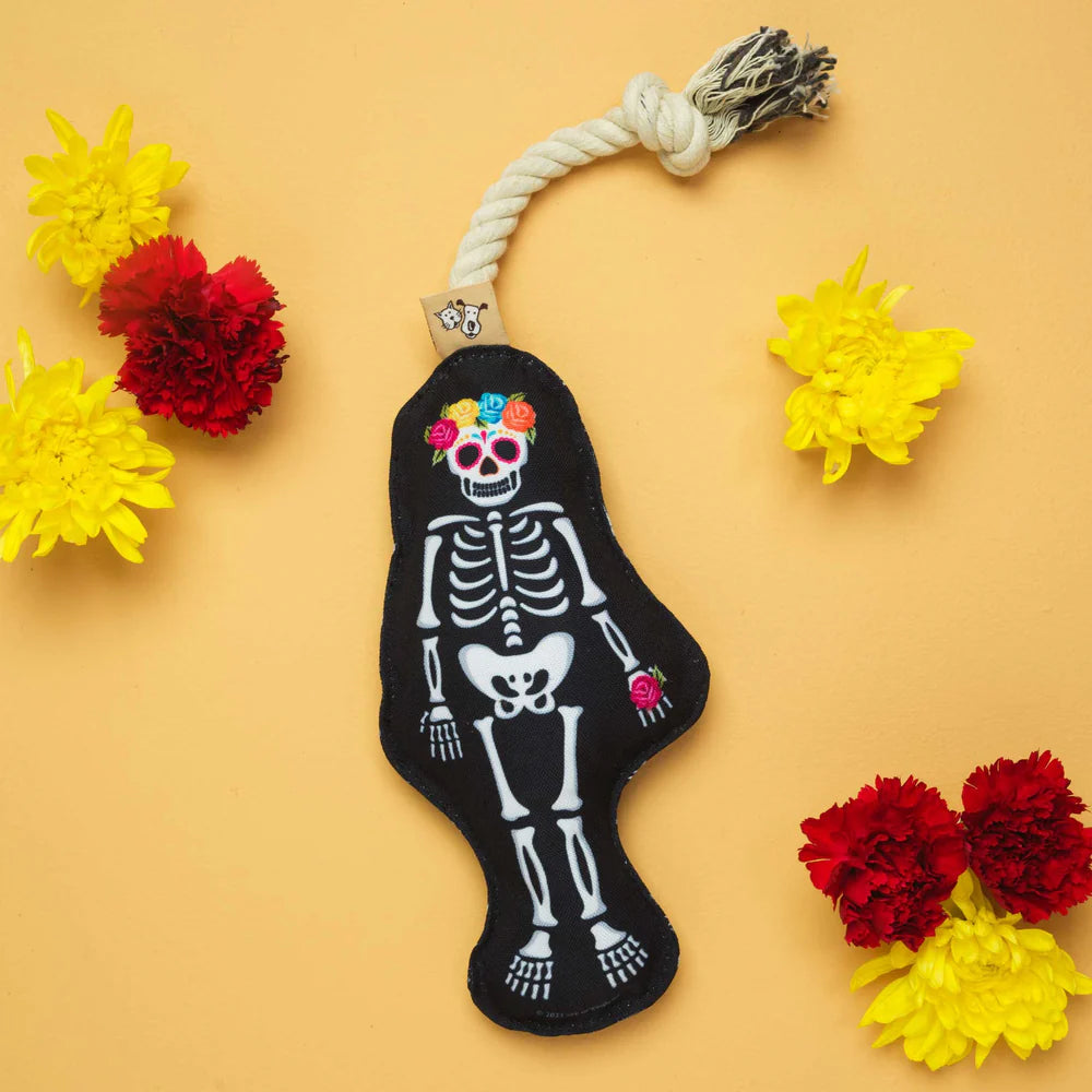Skeleton Pet Toy Rope