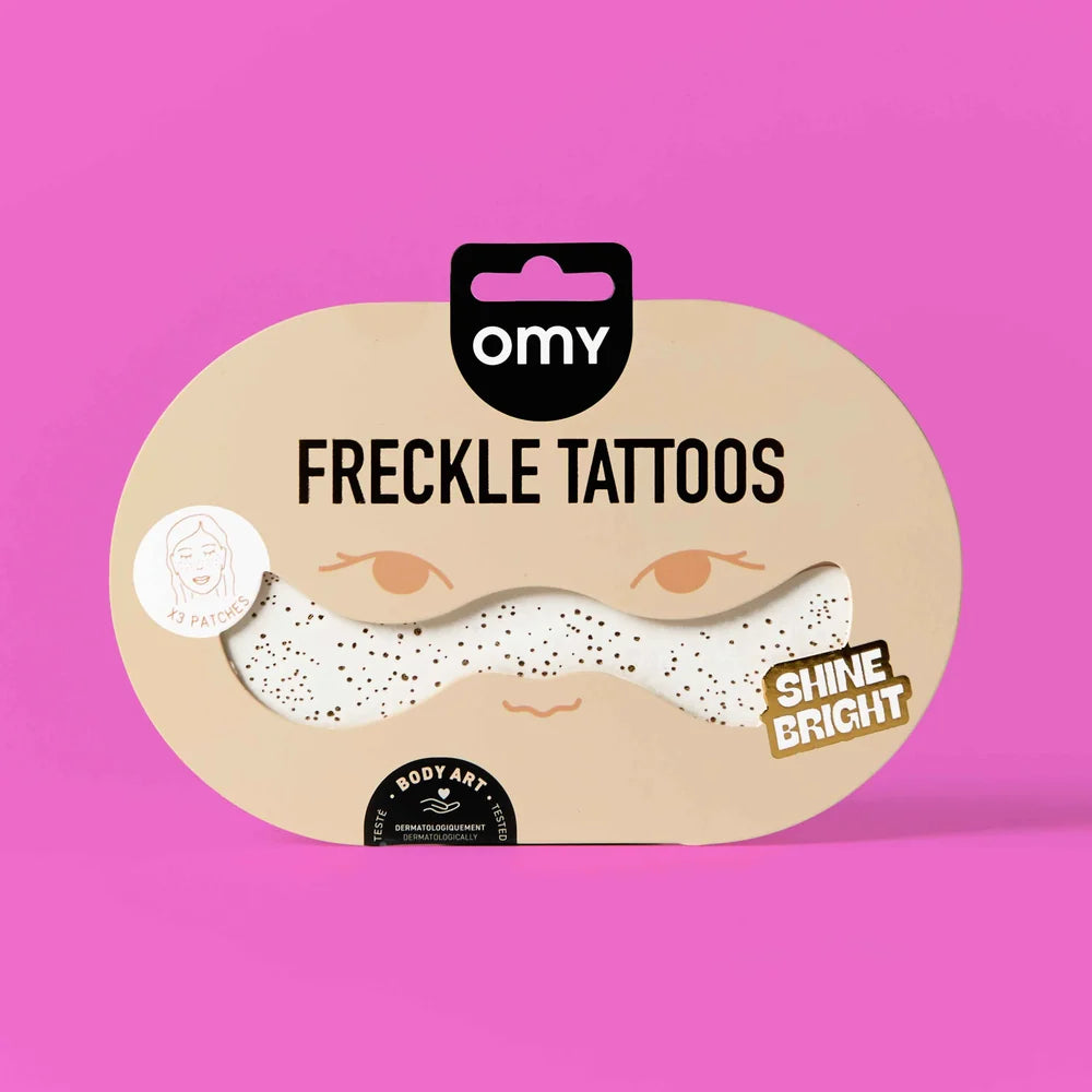 Shine Bright Freckle Tattoos