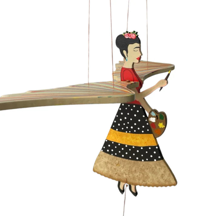 Frida Kahlo Flying Mobile