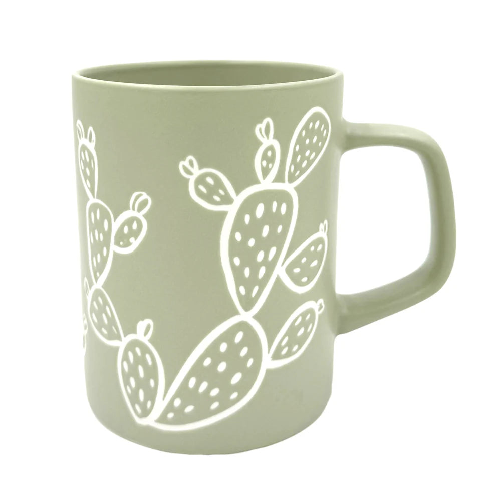 Cuppa Color Prickly Pear Cactus Mug