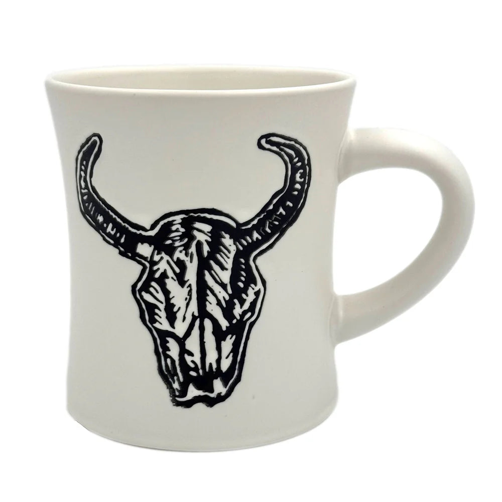 Cuppa This Cuppa That Bison Skull Mug