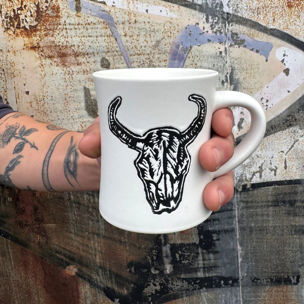 Cuppa This Cuppa That Bison Skull Mug