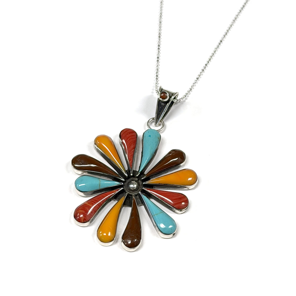 Tejano Daisy Pendant