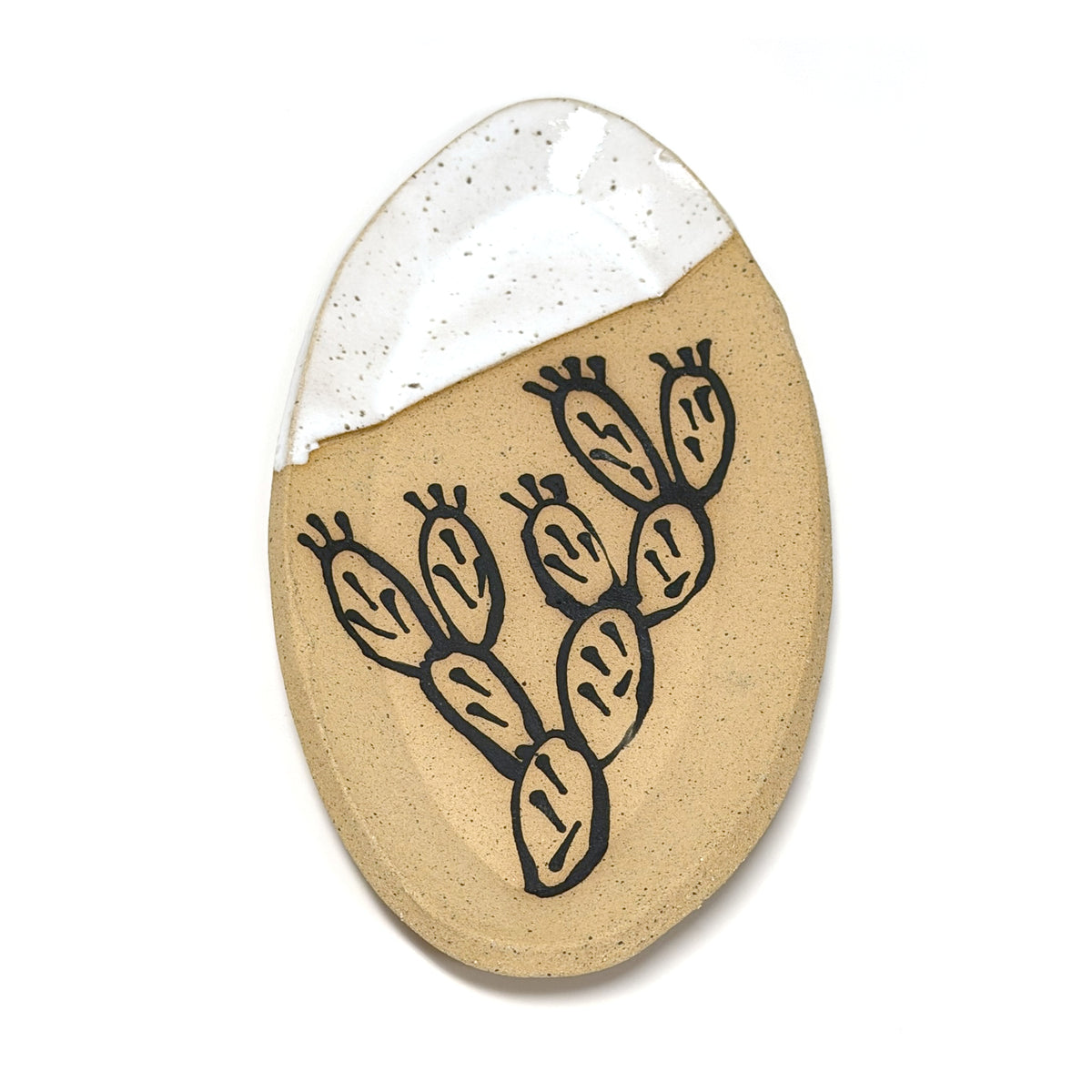 Cactus Oval Trinket Dishes