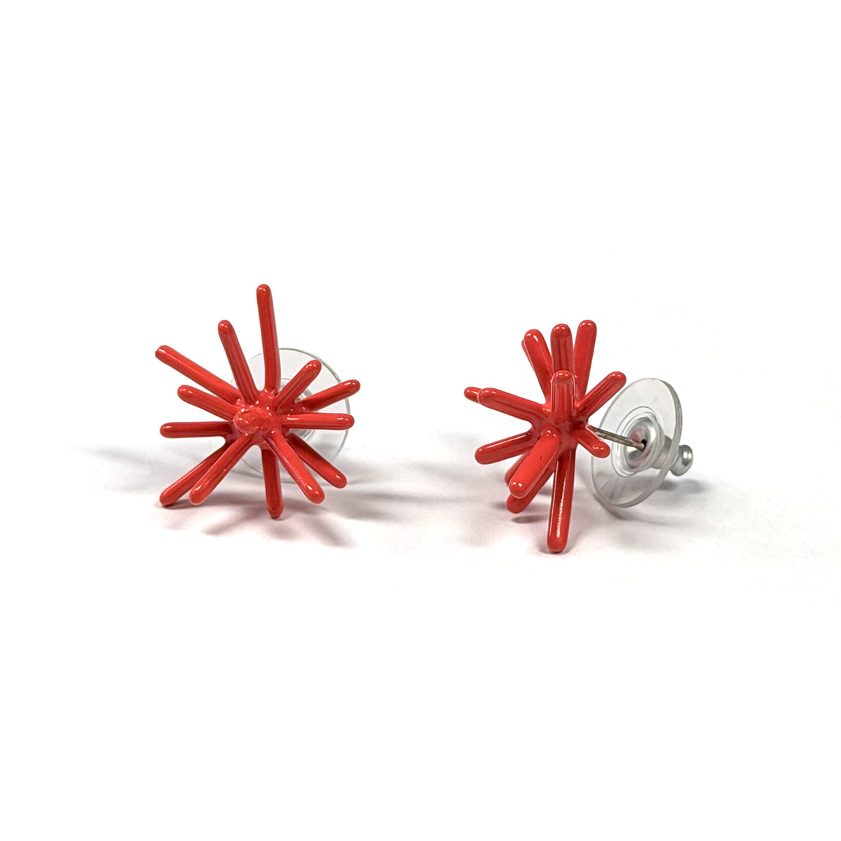 Sputnik Post Earrings