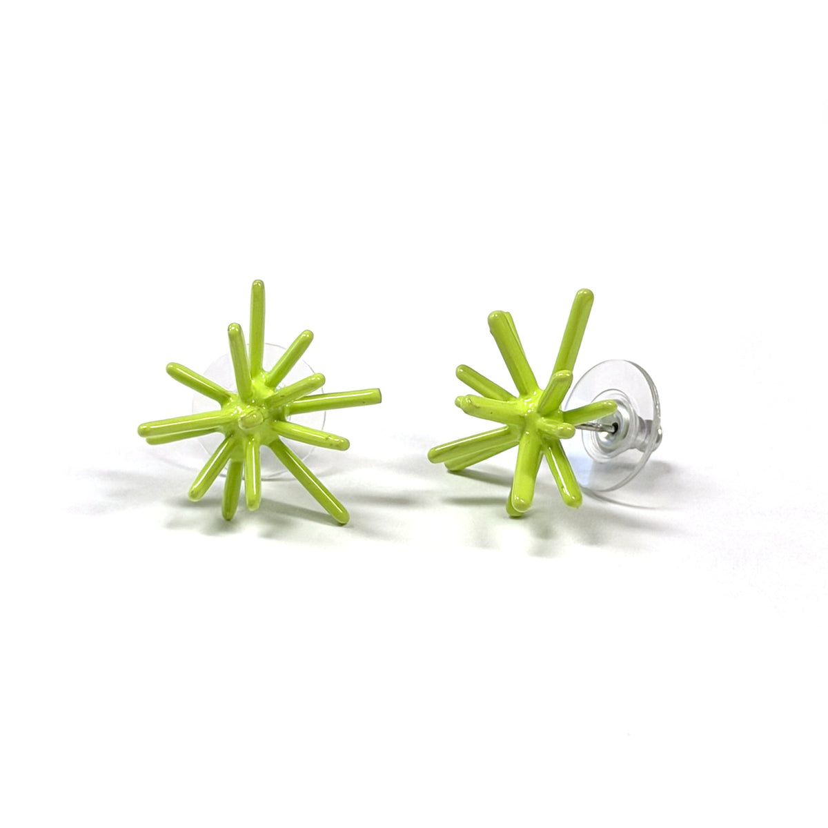 Sputnik Post Earrings
