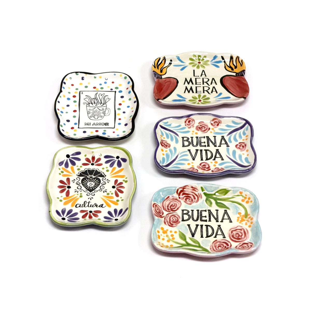 Assiettes à anneaux Chica Crafty