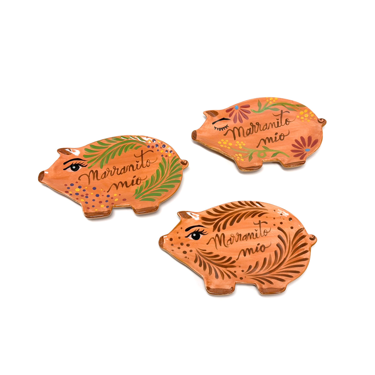 Bagues en bois peint Crafty Chica