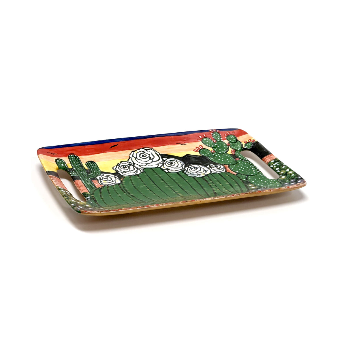 Patrick Murillo Desert Landscape Platter