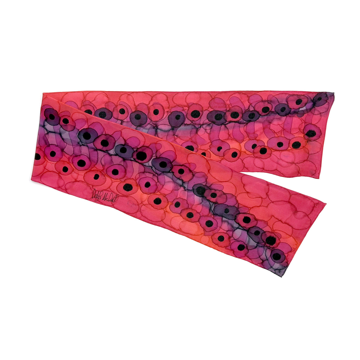 Deboragh McDonnell Small Hand-Painted Scarves