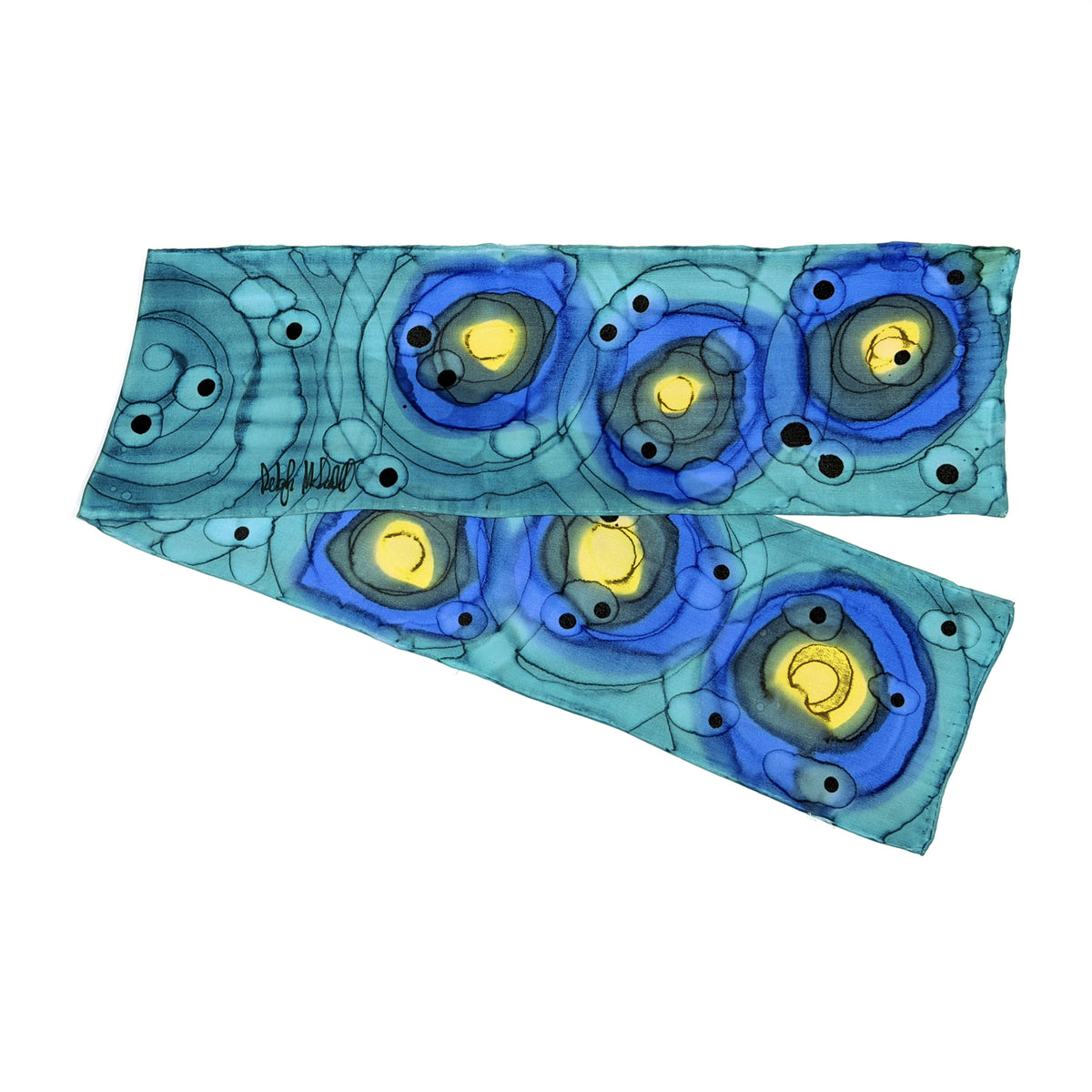 Deboragh McDonnell Small Hand-Painted Scarves